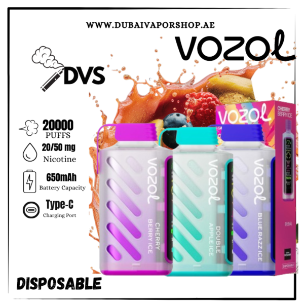 Vozol Gear Power 20000 Puffs Disposable Vape