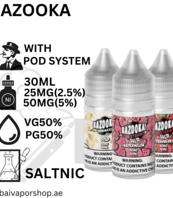 Bazooka Salt Nicotine 30ml 25mg 50mg